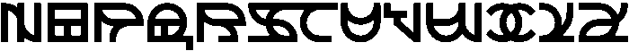 Milkn Oonja Regular otf (400) Font UPPERCASE