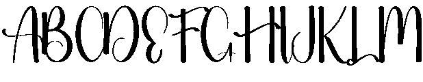 Milkshake Regular otf (400) Font UPPERCASE