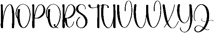 Milkshake Regular otf (400) Font UPPERCASE