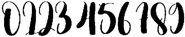 Milkshake Regular otf (400) Font OTHER CHARS