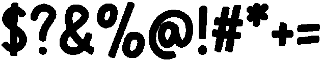 Milkshake Regular otf (400) Font OTHER CHARS