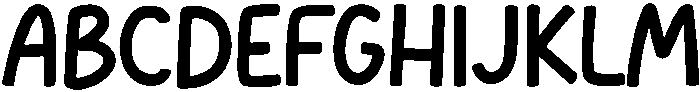 Milkshake Regular otf (400) Font UPPERCASE