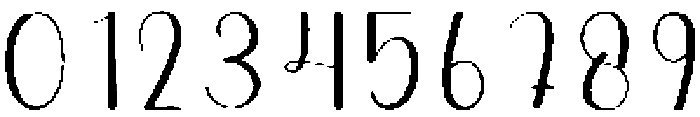 Milkshake Regular otf (400) Font OTHER CHARS