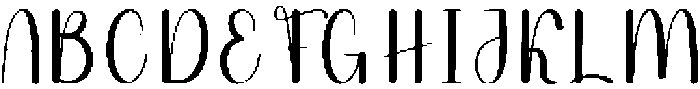 Milkshake Regular otf (400) Font UPPERCASE