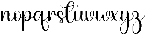 Milkshake Regular otf (400) Font LOWERCASE