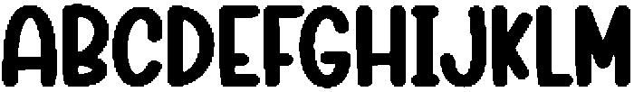 Milkshake Regular otf (400) Font UPPERCASE