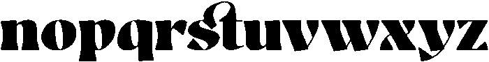 Milkstic Batter otf (400) Font LOWERCASE