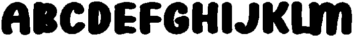 Milky Candy Regular otf (400) Font UPPERCASE
