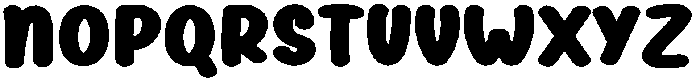 Milky Candy Regular otf (400) Font UPPERCASE