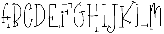 Milky River Cyrillic Script otf (400) Font UPPERCASE