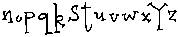 Milky River Cyrillic Script otf (400) Font LOWERCASE