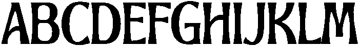 Milkyway Regular otf (400) Font UPPERCASE