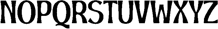Milkyway Regular otf (400) Font UPPERCASE