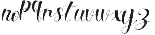 Millariana Regular otf (400) Font LOWERCASE