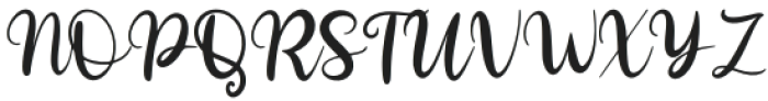 Millaysia otf (400) Font UPPERCASE