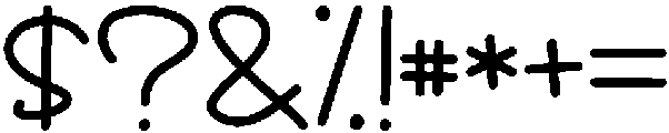 Millea otf (400) Font OTHER CHARS