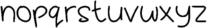 Millea otf (400) Font LOWERCASE