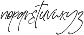 Millestone Italic otf (400) Font LOWERCASE