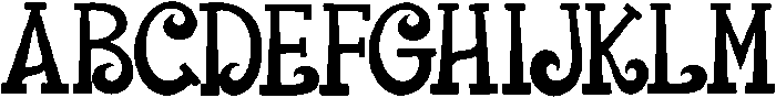 Millow Dunno otf (400) Font UPPERCASE