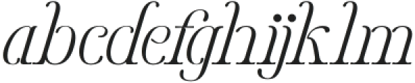 Milonia otf (400) Font LOWERCASE