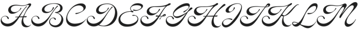 Milova Violatte Script otf (400) Font UPPERCASE