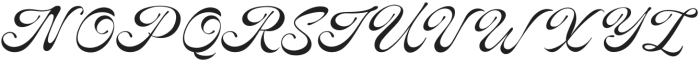 Milova Violatte Script otf (400) Font UPPERCASE