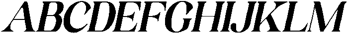 MilverLightWalking-Italic otf (300) Font UPPERCASE