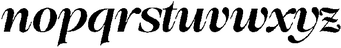 MilverLightWalking-Italic otf (300) Font LOWERCASE