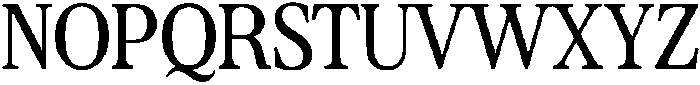 Milviano Regular otf (400) Font UPPERCASE