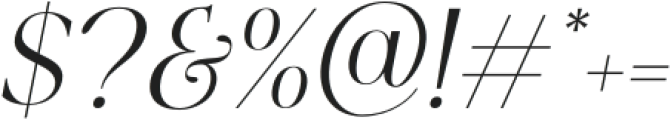 Milyuna-Italic otf (400) Font OTHER CHARS