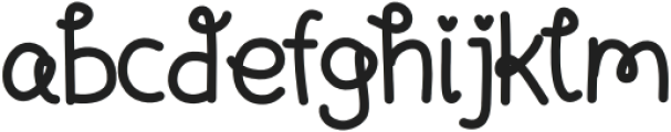 Mimiti otf (400) Font LOWERCASE