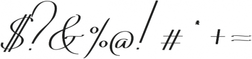 Mina Calligraphic  Bold otf (700) Font OTHER CHARS