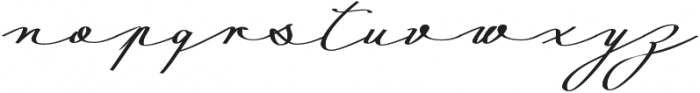 Mina Calligraphic  Bold otf (700) Font LOWERCASE