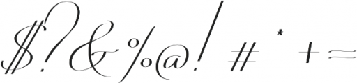 Mina Calligraphic Reg otf (400) Font OTHER CHARS