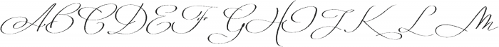 Mina Calligraphic Rough otf (400) Font UPPERCASE