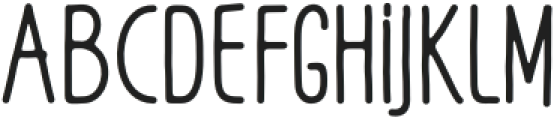 Minari Garden Sans otf (400) Font LOWERCASE