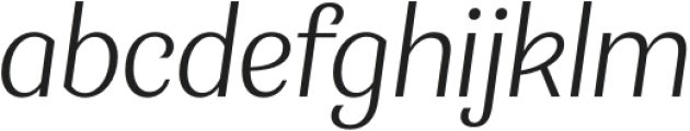 Minaya Light Italic otf (300) FONT