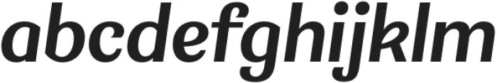 Minaya SemiBold Italic otf (600) FONT