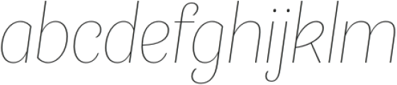Minaya Thin Italic otf (100) FONT