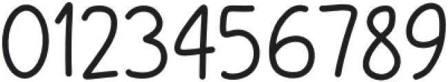 Mindful Writing Regular otf (400) Font OTHER CHARS