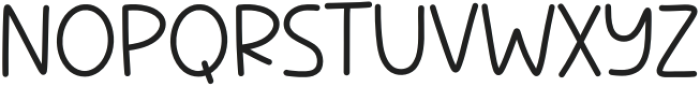 Mindful Writing Regular otf (400) Font UPPERCASE