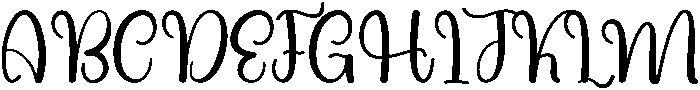 Mindglow Regular otf (400) Font UPPERCASE