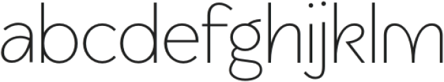 Mindglow Regular otf (400) Font LOWERCASE