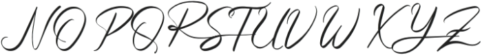 Mine Signature Regular otf (400) Font UPPERCASE