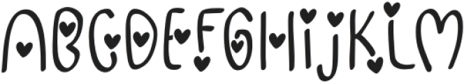 Mine like Regular otf (400) Font UPPERCASE