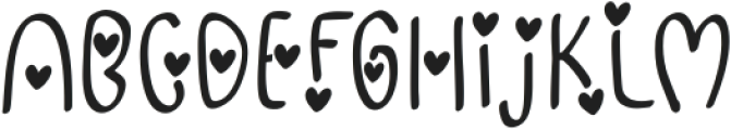 Mine like Regular ttf (400) Font UPPERCASE