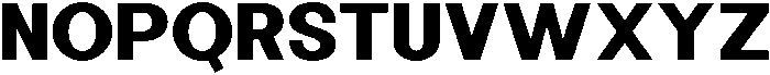Minez Bold otf (700) Font UPPERCASE