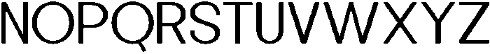 Minez Light otf (300) Font UPPERCASE