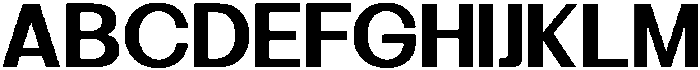 Minez Medium otf (500) Font UPPERCASE