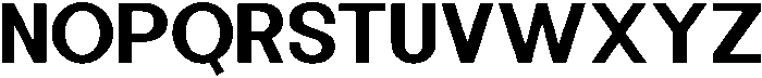 Minez Medium otf (500) Font UPPERCASE